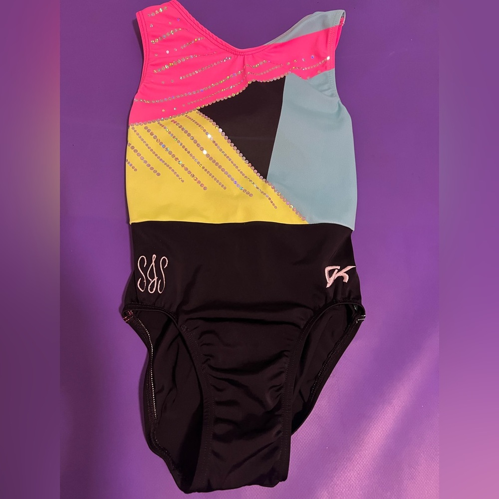 GK Kids Colorful One-Shoulder Swimsuit